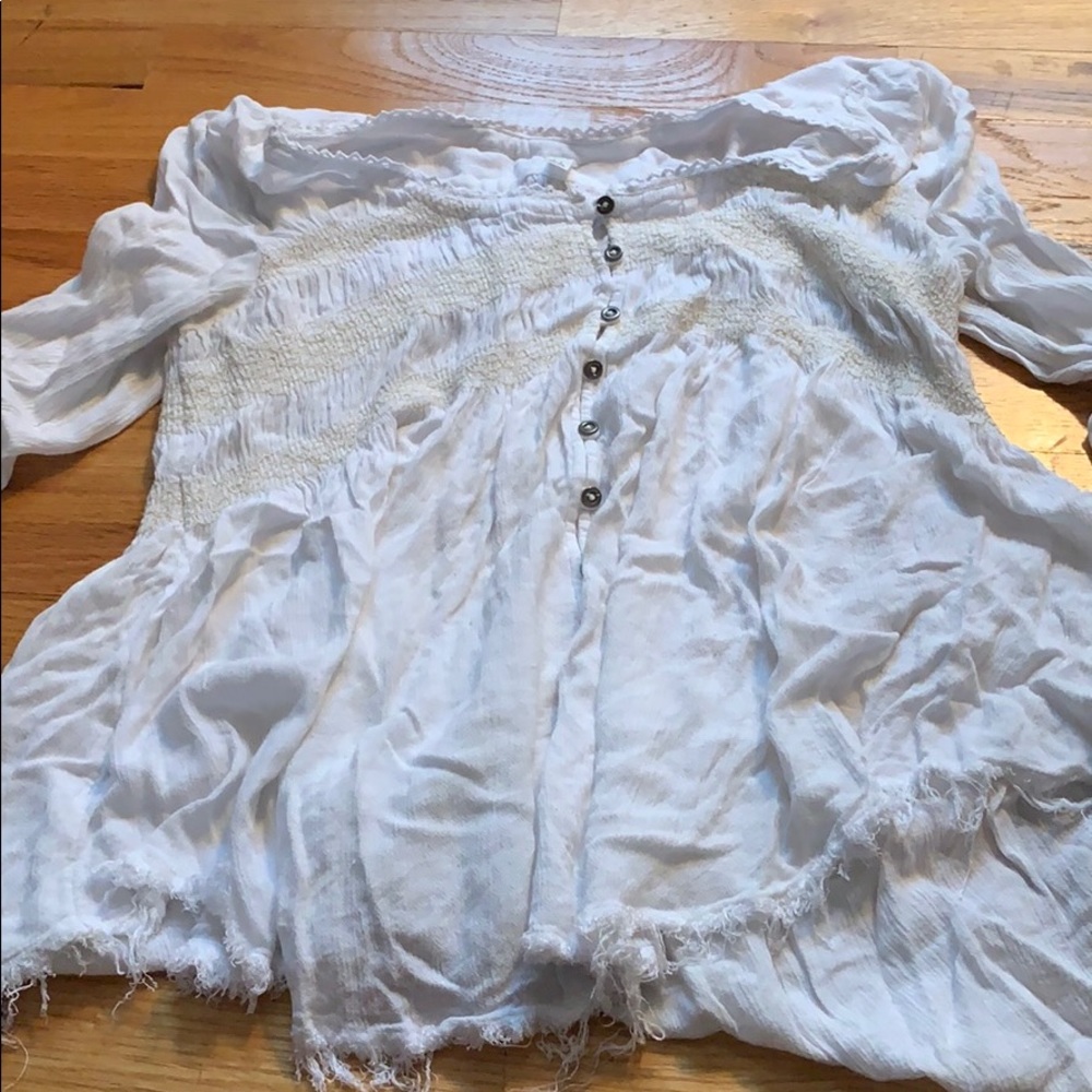 free people long sleeve shirt